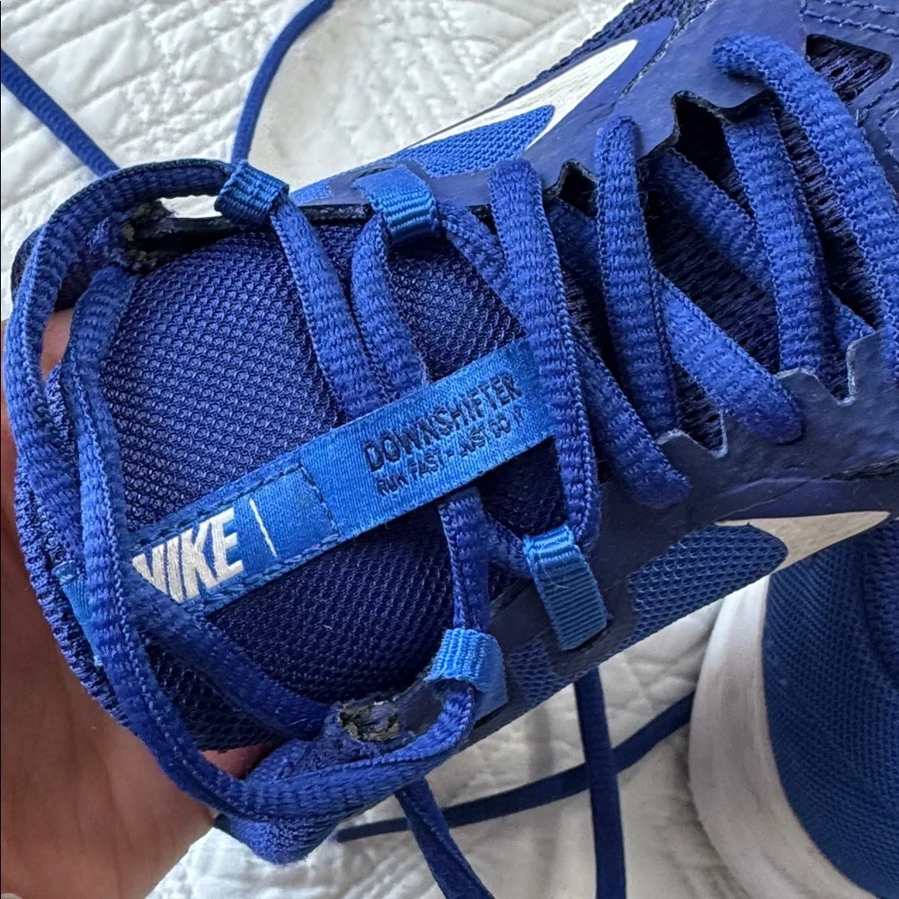 Kids Nike Downshifter Blue Athletic Sneakers EUC - Will be removed 5/8